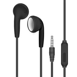 item search image for 3.5mm In-ear Earphones White For Samsung Galaxy Wired Headset With Mic Jack Headphone For Smart Cell Phones Adjustable Volume
