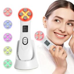 item search image for LED Photon Radio Frequency Face Skin Tightening Machine Anti-Wrinkle Ion Microcurrent Facial Massager Beauty Personal Care