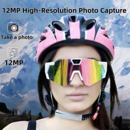 item search image for POV Glasses with Memory Card 4K Smart Baseball Sunglasses with Camera Photos Audios Videos Recording Camera Wearable Eyewear