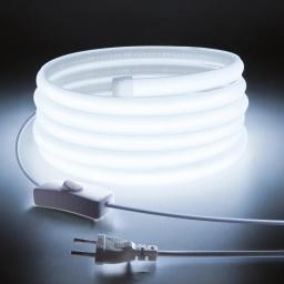 item search image for Super Bright 110V 220V Cob LED Strip Light 288 LEDS/m CRI RA90 Flexible FOB LED Tape Lamp Outdoor Garden Home Kitchen Lighting