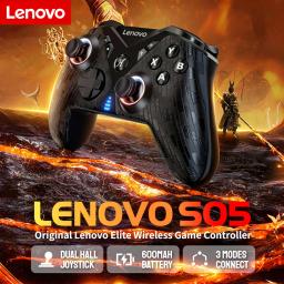 item search image for Lenovo S05 Wireless Game Controller Tri-Mode Connectivity Bluetooth Gamepad for Switch iPhone Android Cell Phones Tablet PC TV