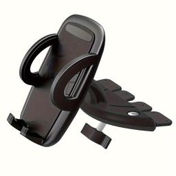 item search image for TEMU Lrbh Cd Slot Car Phone Mount | Sturdy, One-hand Operation Design, , Compatible With All Iphone & Cell Phones, Adjustable, Non-water Resistant, Rectangle Shape
