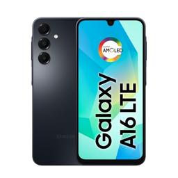 item search image for SAMSUNG Galaxy A16 4G Dual SIM (128GB, 2025) 6.7" 90Hz AMOLED, Splash Resistant, 8Core, 50MP Camera (Factory Unlocked International Model for GSM, Global) A165M/DS (25W Fast Charger Bundle, Black)