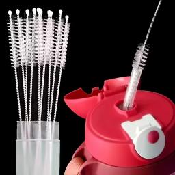 item search image for 1 Set (10 Pieces) of Straw Cleaning Brush, Reusable Kitchen Tool, Straw Brush, Suitable for Glassware and Metal Straws