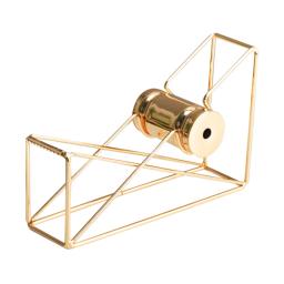 item search image for Metal Tape Dispenser Rose Gold Desktop Adhesive Tape Cutter Office Supplies Desk Decoration for Business Commercial Shop
