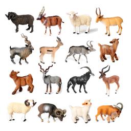 item search image for Animal Figure Toy Animals Sheep Antelope Goat Argali Deer Action Figures Plastic Models Children Toys Games Kids Gifts Miniature