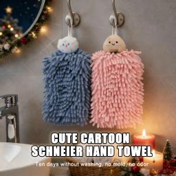 item search image for Chenille Hand Towels Set - Super Soft Thickened Absorbent Wash Cloths for Cozy Kitchen & Bathroom Use