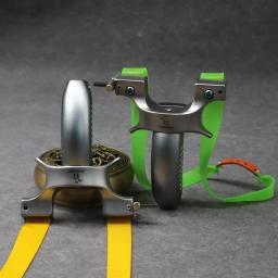 item search image for 9025 High-quality Slingshot Stainless Steel+Aluminum Alloy Suitable For Outdoor Recreation Entertainment and Target Practice