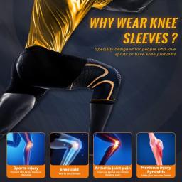 item search image for Copper Ion Sports Knee Brace, Warm Breathable Spandex Knee Support for Training & Daily Wear