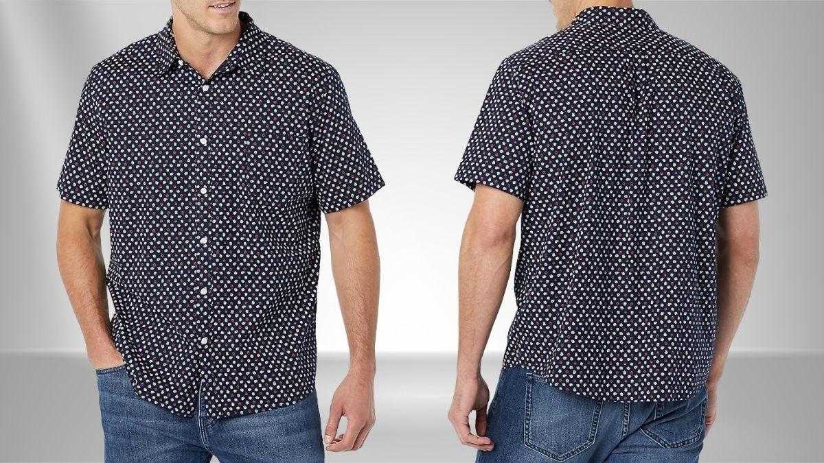 image for blog Affordable Style Meets Comfort: Amazon Essentials Stretch Short Sleeve Dress Shirt Breakdown