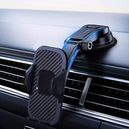 item search image for TEMU C01 Car Phone Holder Bracket, Upgraded Adjustable Horizontal And Vertical Phone Holder, Used For Car Dashboard, Compatible With All Phones